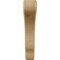 Ekena Millwork 1 3/4"W x 7 1/4"D x 9 1/2"H Plymouth Wood Bracket, Cherry BKTW02X07X10PLCH - alternate 2